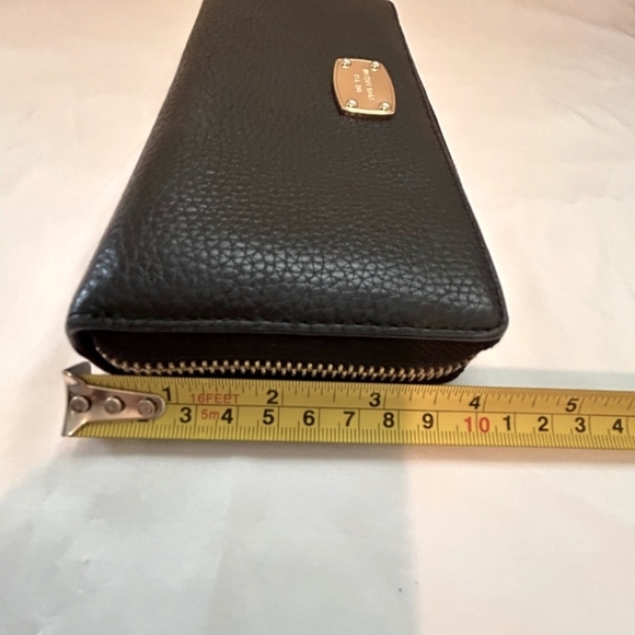 Michael Kors Black Leather Wallet - Picture 5 of 8